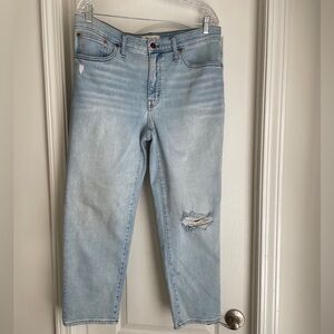 Madewell Mid-Rise Classic Straight Jean